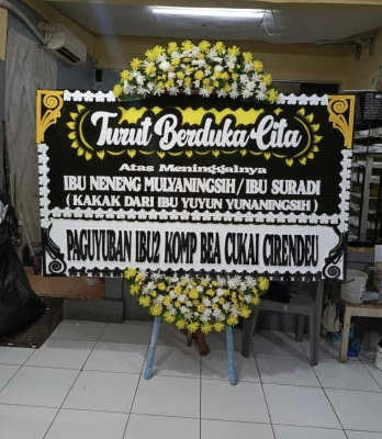 Papan Bunga di Proyonanggan Utara Batang